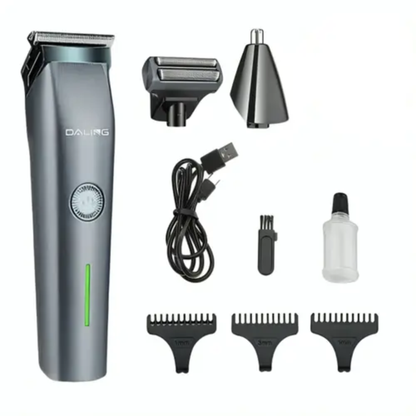 Dingling DL-9218: 3-in-1 Compact Rechargeable Grooming System