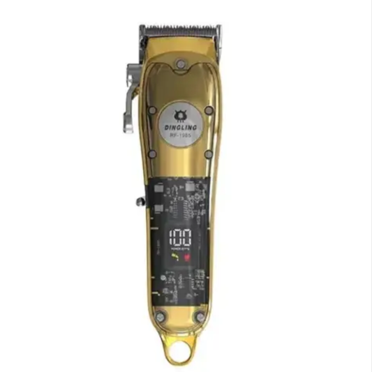 Dingling RF-1985 Professional Transparent Hair Clipper: Power Meets Style