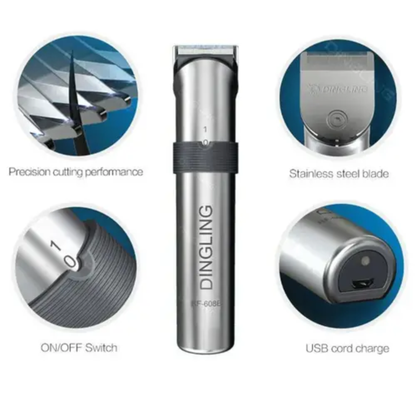 Dingling RF-608B Professional Rechargeable Hair Trimmer