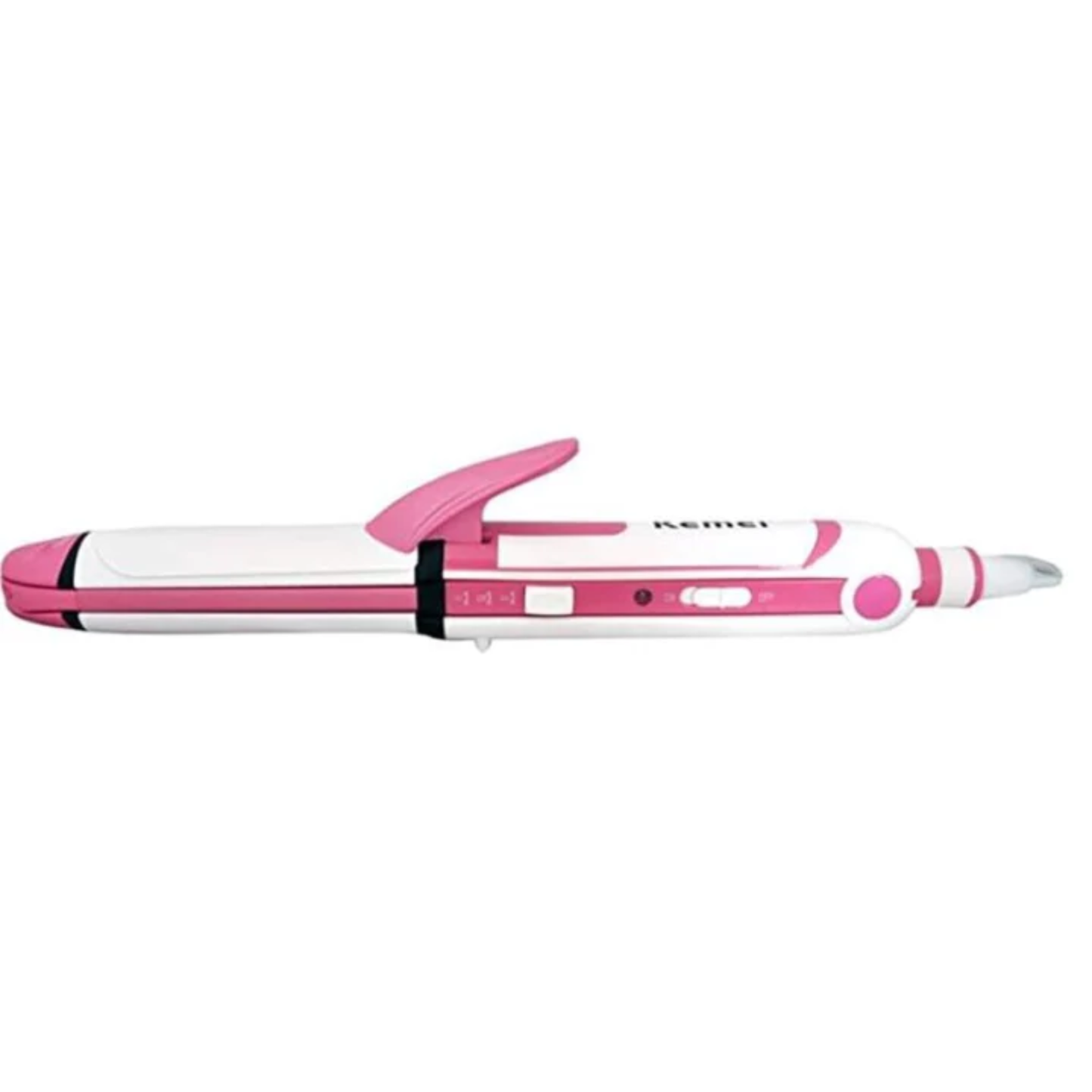 Kemei KM-1291: 3-in-1 Professional Hair Styler (Straighten, Curl, & Crimp)