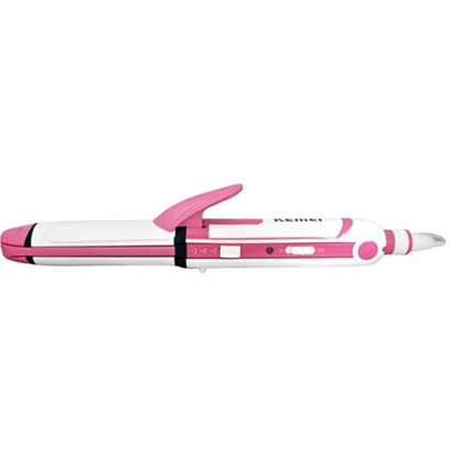 Kemei KM-1291: 3-in-1 Professional Hair Styler (Straighten, Curl, & Crimp)