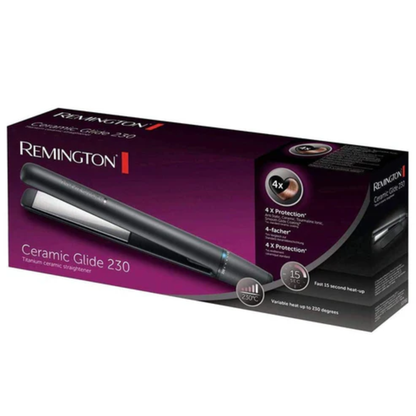 Remington S3700 Ceramic Glide 230: 4x Protection for Ultimate Shine