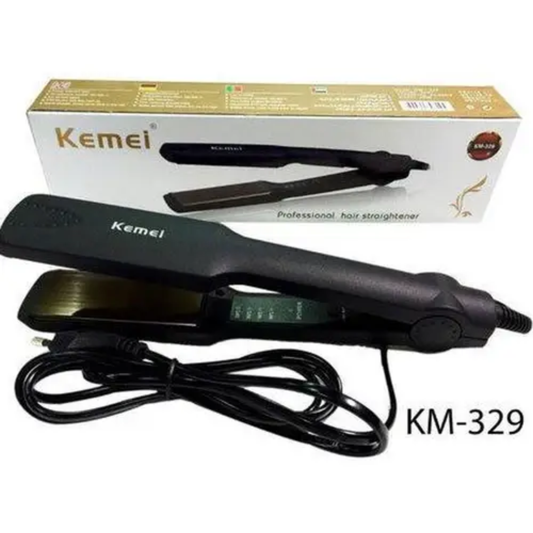 Kemei KM-329 Professional Hair Straightener: Salon-Style Hair at Home